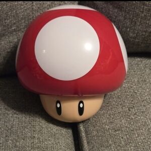 Paladone Super Mario Bros Light up Red Mushroom with Level Up Sound Nintendo